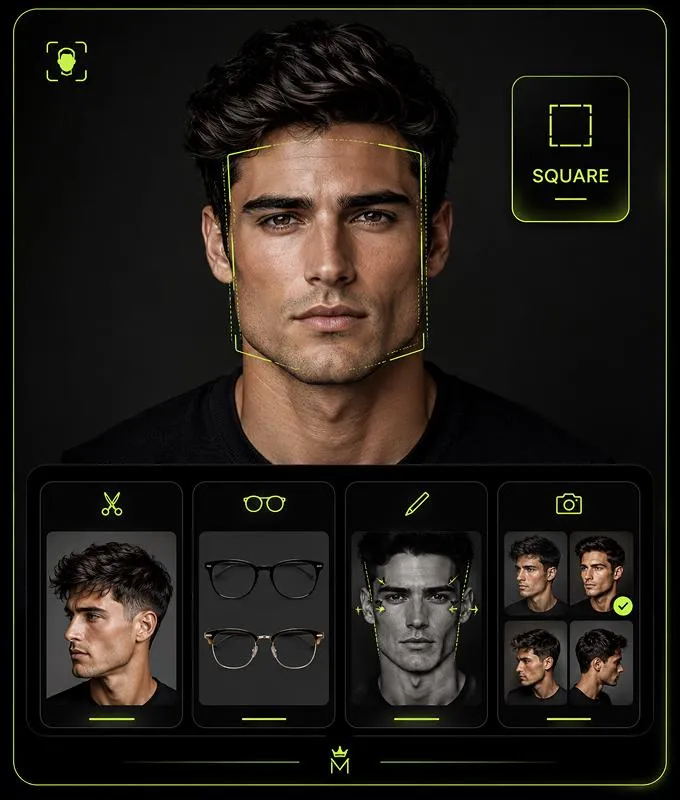 AI Face Shape Detector