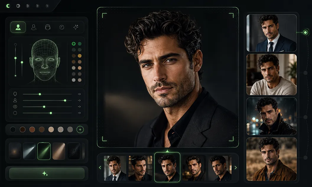 AI Handsome Man Generator